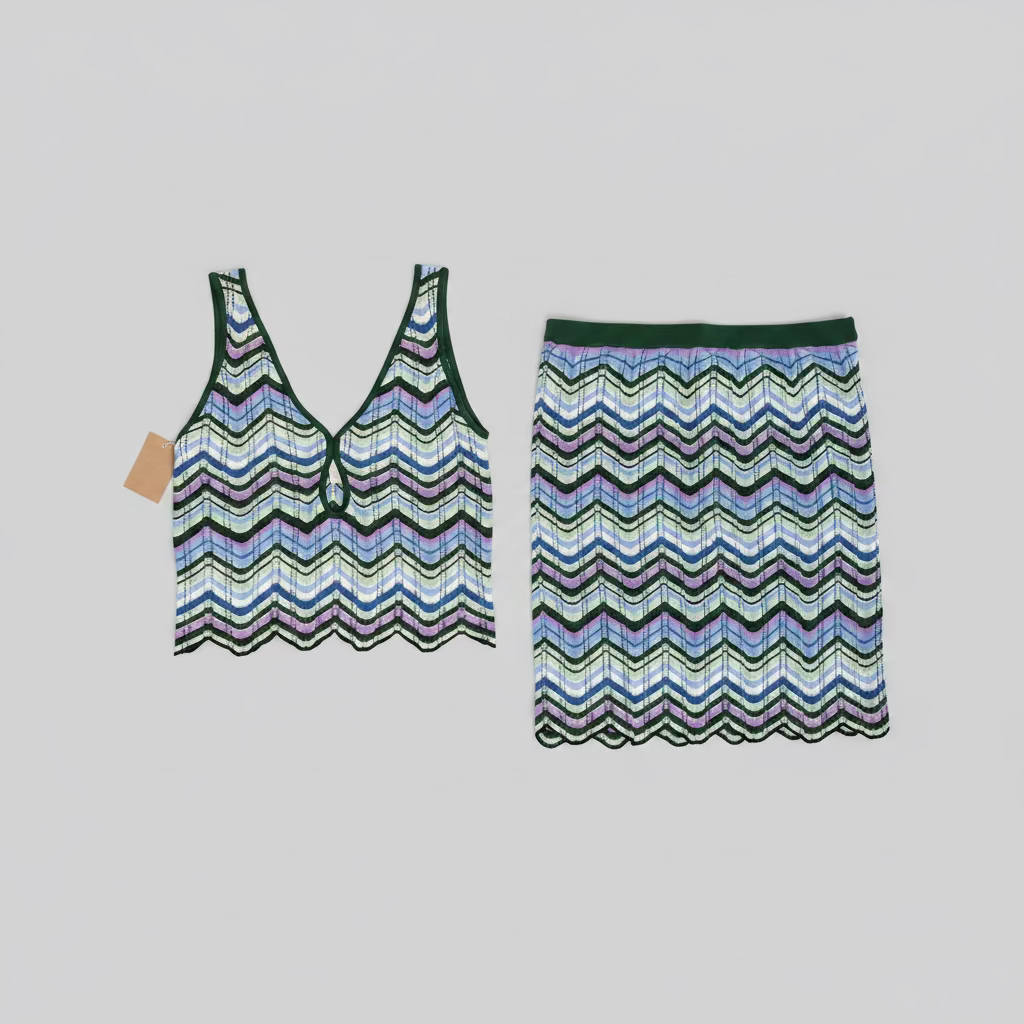 Torn by Ronny Kobo Two-Piece Co-ord Set — Pre-Owned Designer