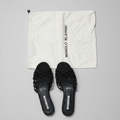 Manolo Blahnik Black Suede Sandal-EU 40/US10