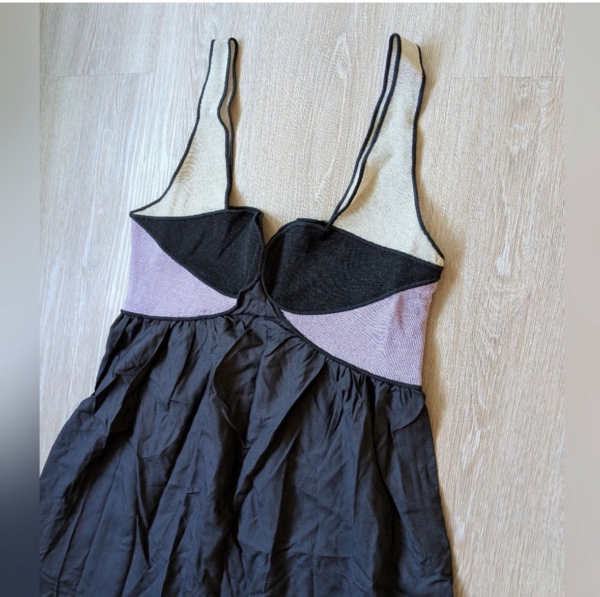 M Missoni Colorblock Silk Mini Dress