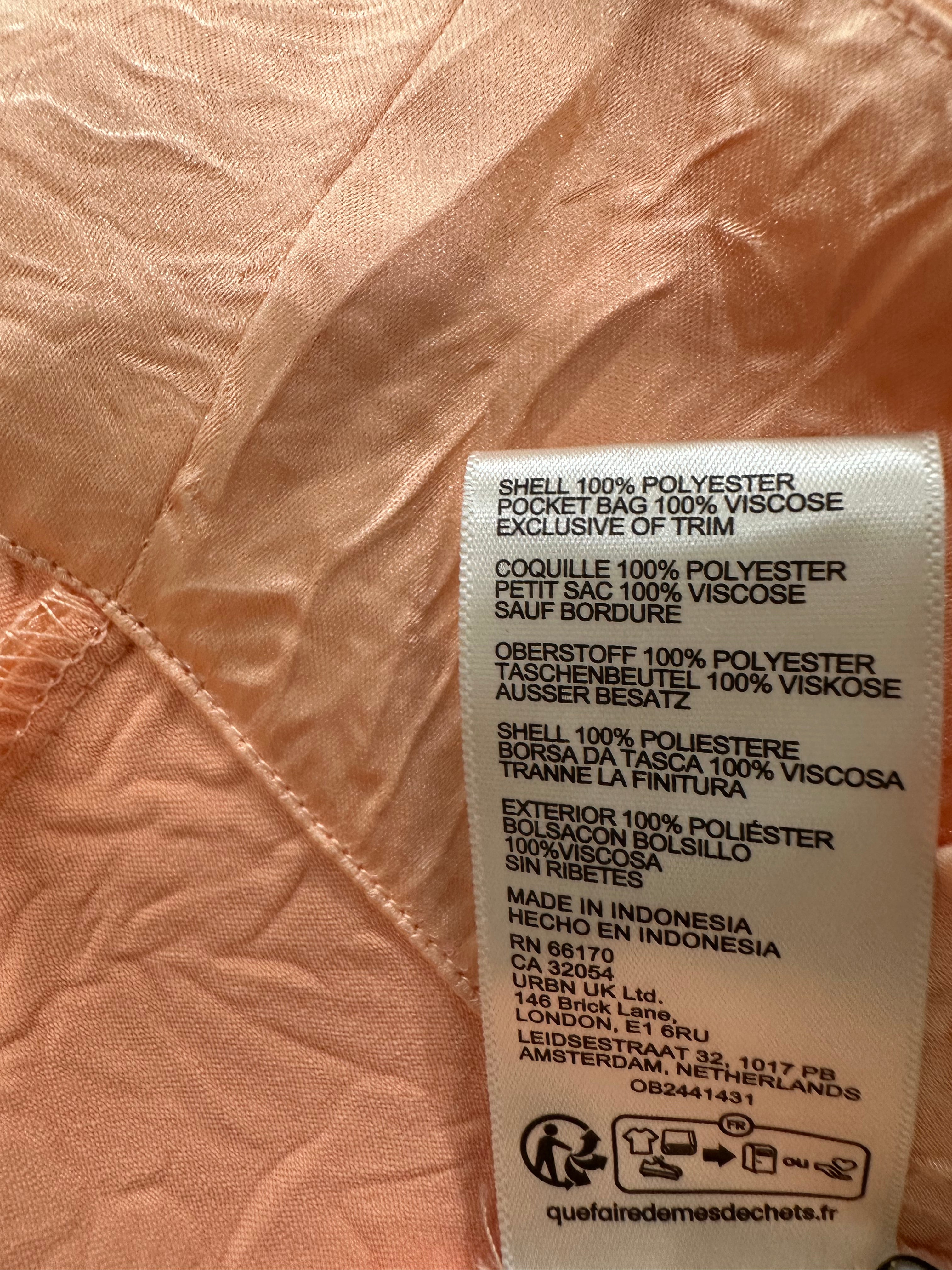 Free People Peach Satin Slip Maxi Dress — New With Tags, Size 6