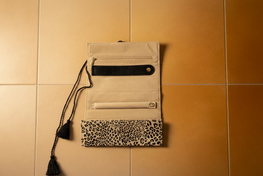 Jewelry Roll - Partial Interior