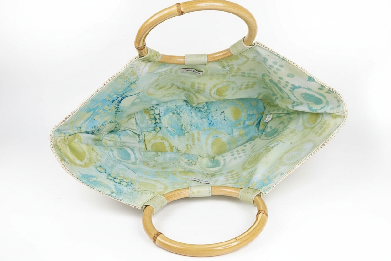 Neiman Marcus Tote - Interior White Background
