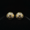 Vintage Givenchy Dome Clip-On Earrings — Editorial