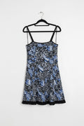 Torn by Ronny Kobo Printed Mini Dress